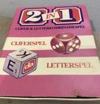 Cijfer en Letterspel (retro, 1981, DA), Gebruikt, Ophalen of Verzenden, Een of twee spelers
