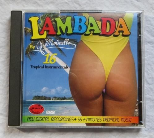 CD - Lambada by Gino Marinello - 16 Tropical instrumentals, Cd's en Dvd's, Cd's | Instrumentaal, Ophalen of Verzenden