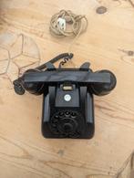 Bakeliet telefoon PTT, Telecommunicatie, Ophalen of Verzenden, Gebruikt, Met draaischijf