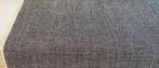 Kvadrat Remix 3 152; zwart+roomwit; restant meubelstof, Wol, 120 cm of meer, Ophalen of Verzenden, Grijs