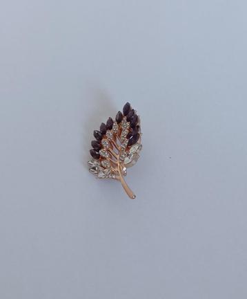 Blad broche beschikbaar voor biedingen