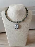 Nieuwe zelfgemaakte ketting met hindoeïstische hanger, Sieraden, Tassen en Uiterlijk, Kettingen, Verstelbaar, Nieuw, Ophalen of Verzenden