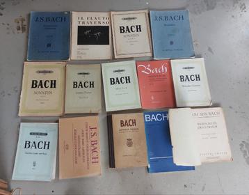 Bladmuziek van Bach, Schubert, Mozart, Händel,   Haydn  beschikbaar voor biedingen