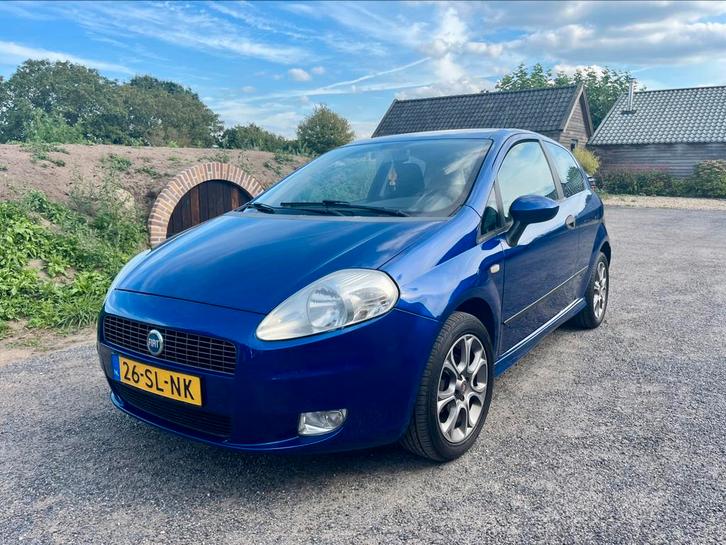 Fiat Grande Punto 1.4 3DR 2006 Blauw, Auto's, Fiat, Particulier, Punto, Benzine, C, Hatchback, Handgeschakeld, Origineel Nederlands