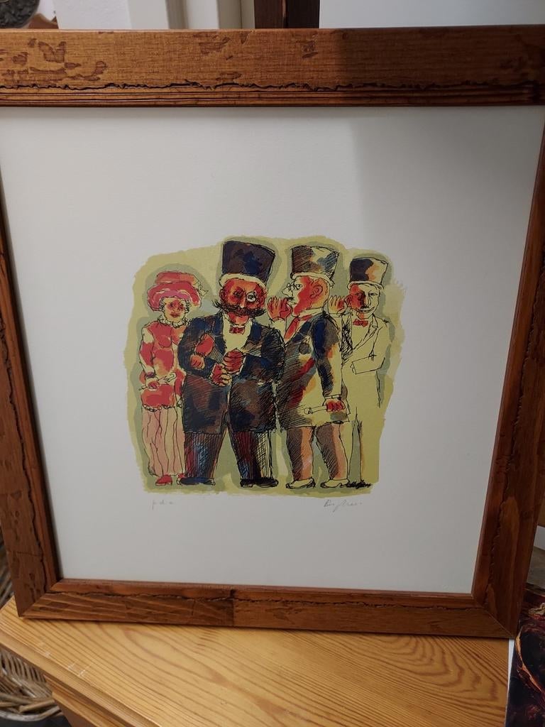 Borghese Litho, Antiek en Kunst, Kunst | Litho's en Zeefdrukken, Ophalen