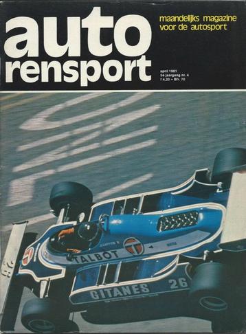 Autorensport 4 1981 : VW Scirocco - Volvo 244 Turbo - Fuego beschikbaar voor biedingen