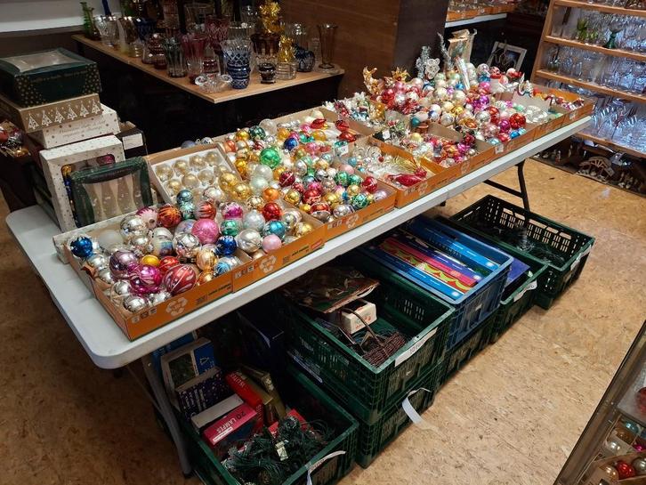 Oude kerstballen, verlichting, kerststallen, andere deco, Diversen, Kerst, Ophalen