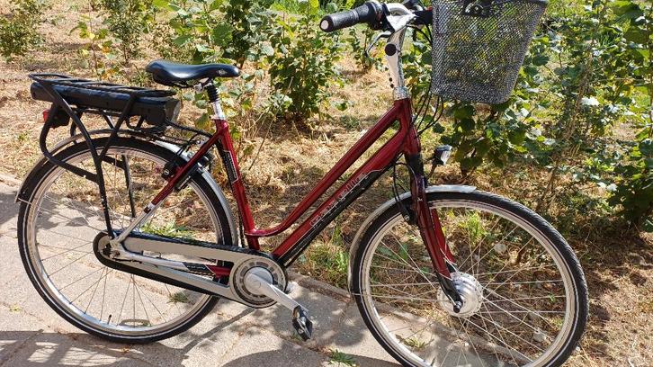 elektrische fiets Gazelle, Fietsen en Brommers, Fietsen | Dames | Damesfietsen, Zo goed als nieuw, Gazelle, Versnellingen, 50 tot 53 cm