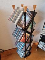 Lourens Fisher Design folderrek/opbergrek (klein), Huis en Inrichting, Ophalen, Gebruikt, Metaal, 25 tot 75 discs