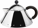 Alessi theepot zwarte hendel Michael Graves MG33-B, Huis en Inrichting, Keuken | Servies, Verzenden, Zo goed als nieuw, Overige stijlen