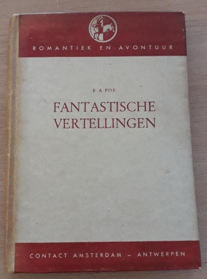E..A Poe Fantastische Vertellingen1947 PLATEN ZELDZAAM DRUK1, Boeken, Literatuur, Zo goed als nieuw, Verzenden