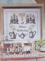Origineel borduur telpatroon van de zilveren borduurtrend, Ophalen of Verzenden, Nieuw, Handborduren, Patroon