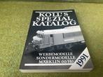 Koll's Spezial Katalog 1991, Gebruikt, Gelijkstroom, Märklin, Boek, Tijdschrift of Catalogus