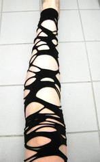 zombie gothic punk legging killstar post-apoc cosplay rave, Legging, Verzenden, Zwart, Gothic punk rock legging