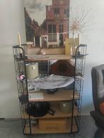 Zwart metaal met hout, Ophalen, Gebruikt