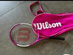 Meiden tennis racket Wilson roze maat 25, Ophalen of Verzenden, Zo goed als nieuw, Racket, Wilson