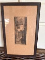 Appelaarsteeg te Haarlem van Joh. Josseaud, Antiek en Kunst, Ophalen of Verzenden