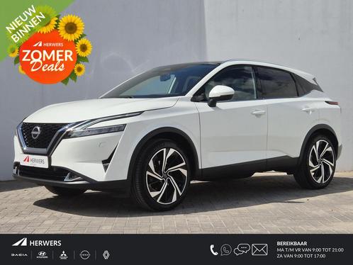 Nissan Qashqai 1.3 MHEV Xtronic Tekna Plus Automaat / Cold P, Auto's, Nissan, Bedrijf, Te koop, Qashqai, 360° camera, ABS, Achteruitrijcamera