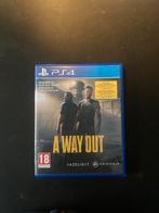 A Way Out - PS4, Spelcomputers en Games, Games | Sony PlayStation 4, Avontuur en Actie, Gebruikt, Vanaf 18 jaar, 2 spelers