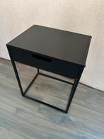 Zwart metalen ladekastje, Ophalen, Minder dan 45 cm, Metaal of Aluminium, Zo goed als nieuw