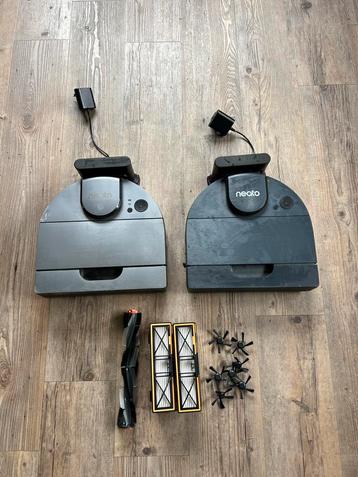 2x Neato Robotstofzuigers (defect) + onderdelen beschikbaar voor biedingen