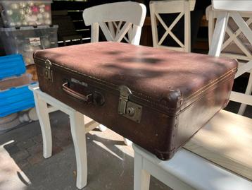 Leuke vintage koffer, netjes beschikbaar voor biedingen