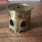 Messing vintage  theelichtje werkt prima, Antiek en Kunst, Antiek | Koper en Brons, Ophalen of Verzenden