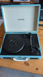Denver Platenspeler Koffer met USB, Audio, Tv en Foto, Platenspelers, Zo goed als nieuw, USB-aansluiting, Platenspeler, Ophalen