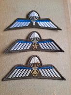 Set parawings emblemen KL, Verzamelen, Militaria | Algemeen, Ophalen of Verzenden, Landmacht, Nederland, Embleem of Badge