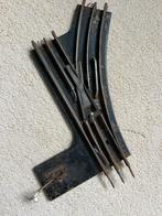 Antieke spoorrails Märklin-type, spoor 0., Hobby en Vrije tijd, Modeltreinen | Overige schalen, Gebruikt, Gelijkstroom of Wisselstroom