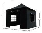 Partytent easy up 3x3 blauw te huur, Tuin en Terras, Partytenten, Ophalen, Partytent, Minder dan 4 meter, Minder dan 5 meter
