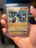 Lucario Lv.X – DP12 Promo – Holo, Ophalen of Verzenden, Gebruikt, Losse kaart, Foil