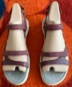 Ecco leren sandalen maat 41, Ecco, Gedragen, Rood, Sandalen of Muiltjes