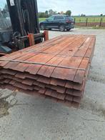 Hardhouten palen 60 x 60 met punt, Palen, Nieuw, Ophalen of Verzenden, Hardhout