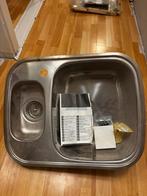 Nieuwe RVS Spoelbak, Nieuw, Minder dan 100 cm, Grijs, 50 tot 75 cm