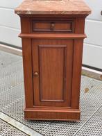 Antiek nachtkastje met marmeren blad, Antiek en Kunst, Antiek | Meubels | Kasten, Ophalen