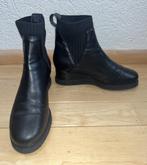 Unisa sleehak enkellaars maat 39 model Jualo zwart leer ZGAN, Kleding | Dames, Schoenen, Verzenden, Zwart, Lage of Enkellaarzen