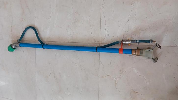 Lange spuitlans voor gipsspuit, Doe-het-zelf en Verbouw, Gereedschap | Machine-onderdelen en Toebehoren, Zo goed als nieuw, Ophalen of Verzenden