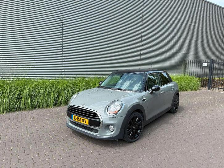 Mini 1.2 ONE 5D 2017 Grijs / Zwart dak / Navigatie, Auto's, Mini, Particulier, One, ABS, Airbags, Airconditioning, Bluetooth, Boordcomputer