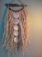 Raffia wandhanger, muurdecoratie, wanddecoratie, Ophalen of Verzenden, Nieuw