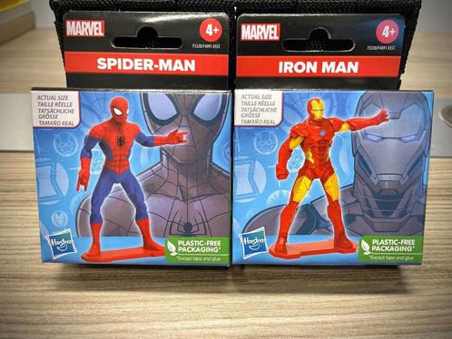 Marvel Iron Man & Spider-Man (Nieuw) - Samen voor € 8,- !!!, Verzamelen, Poppetjes en Figuurtjes, Nieuw, Ophalen of Verzenden