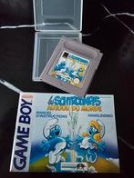 De smurfen Nintendo Gameboy incl manual en case, Spelcomputers en Games, Games | Nintendo Game Boy, Avontuur en Actie, 1 speler