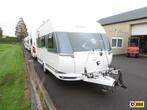 Hobby De Luxe 400 SFE + Mover, Caravans en Kamperen, Overige typen, Hobby, Ringverwarming, Treinzit