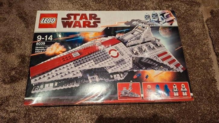 Lego Star Wars 8039 Venator-Class Republic Attack Cruiser, Kinderen en Baby's, Speelgoed | Duplo en Lego, Zo goed als nieuw, Lego