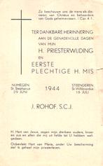 Rohof J, Nijmegen 1944 Steenderen, Verzamelen, Ophalen of Verzenden