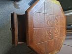 Salontafel, Huis en Inrichting, Tafels | Salontafels, Ophalen, Gebruikt, 100 tot 150 cm, Eikenhout