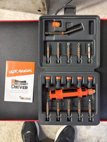 Magnet Driver Schroevendraaier Set beschikbaar voor biedingen