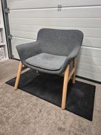 Ikea Fauteuil VEDBO | Donkergrijs, Huis en Inrichting, Ophalen, Zo goed als nieuw, Eén