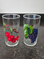 Vintage sapglazen, Verzamelen, Ophalen of Verzenden, Zo goed als nieuw, Frisdrankglas