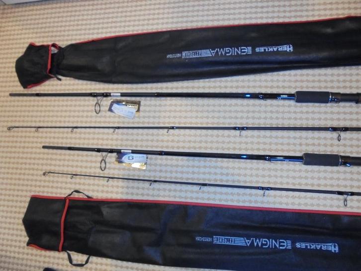 Colmic Herakles Hengels Enigma Extreme 2,7m en 2,4m Max150g., Watersport en Boten, Hengelsport | Zeevissen, Nieuw, Werphengel